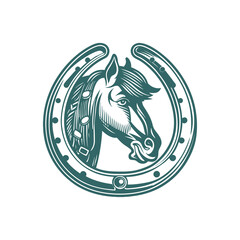 Horse head Vector. Horse icon. Horse symbol. Horse Logo. 