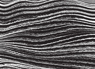 Grunge Scratch Sketch Texture – Abstract Black and White Line Vector Illustration