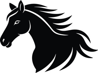 horse vector icon.