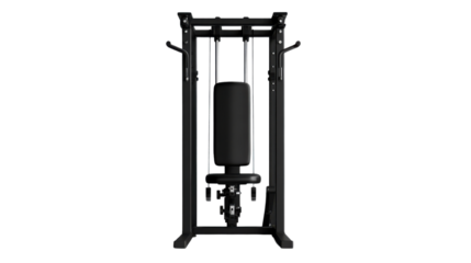 Gym Machine for Bodybuilding: A pristine bodybuilding apparatus, expertly crafted for effective exercise routines, stands against a clean backdrop, illustrating the precision of fitness equipment.