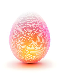 Creative conceptual illustrations of eggs, chickens