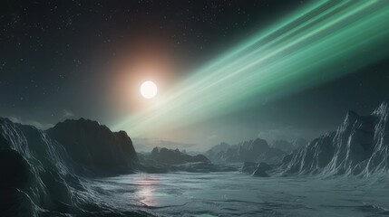 Naklejka premium An astronaut floating weightlessly in deep space, surrounded by stars and galaxies, Earth visible in the distance