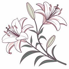 seamless pattern with flowers