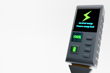 inspection hand holding Battery Capacity Tester EV battery Voltmeter car inspector service power industrial fuel engine volt tool Factory transport Measure energy new car electric car technology