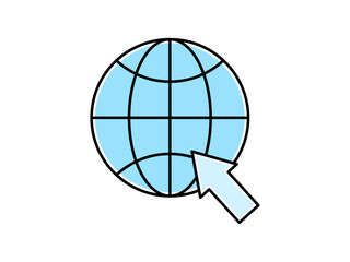 Internet Server icon. Programming icon and symbol. Programming elements. Simple flat vector icon.