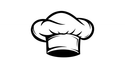 Chef hat logo graphic design