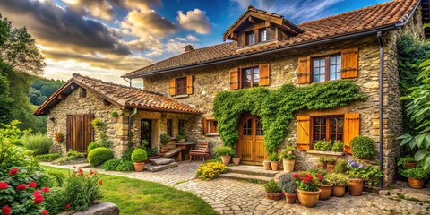 Obraz premium Rustic Farmhouse Earthy Tones Photography