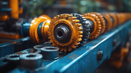 industrial machine detail