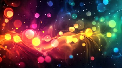 Vibrant Nebula: A Symphony of Lights and Colors
