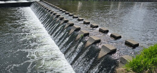 dam on the river
