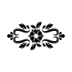 Elegant Floral Border Vector, Decorative Frame with Colorful Flowers

