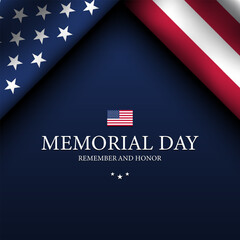 Memorial day background design