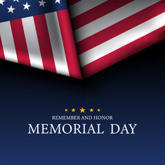 Memorial day background design
