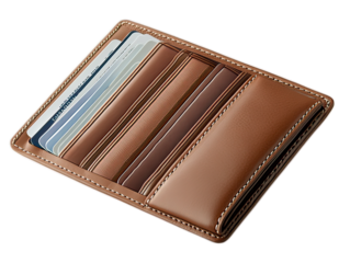 Slim RFID Blocking Travel Wallet with Multiple Card Slots for Convenience