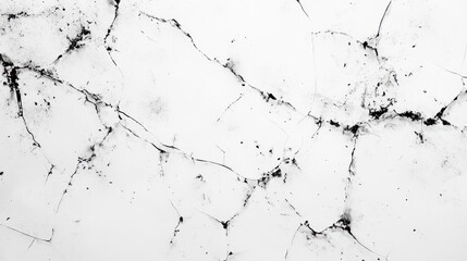 Cracked white surface, shattered texture, abstract background, design element