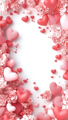 Hearts & Carnations Border