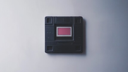 Retro slide projector reel on white background,  minimalist studio shot, nostalgic memories