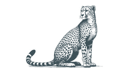 Cheetah vector