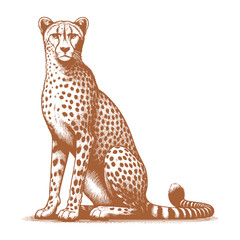 Cheetah vector © CROP MEDIA