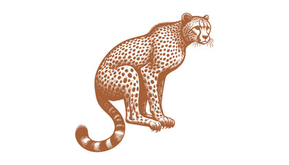 Cheetah vector
