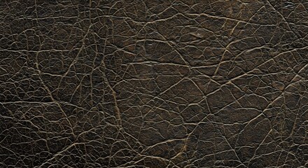 Obraz premium Closeup of Rugged Leather Texture Featuring Deep Brown and Grey Tones for Retro Design