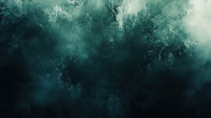 Dark Abstract Swirling Clouds and Smoke Background in Moody Tones