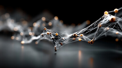 Futuristic digital interface with glowing AI hologram symbolizing the evolution of artificial intelligence technology virtual networks innovation data exchange and modern digital communication

