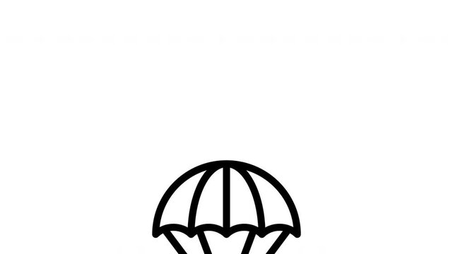 supply drop animated icon