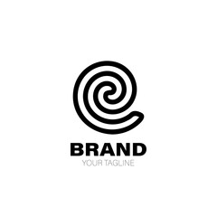 Candy Logo. Candy Logo Design. Candy Logo Brand. Candy Logo Vector Design Isolated on White Background