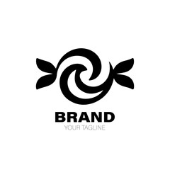 Obraz premium Candy Logo. Candy Logo Design. Candy Logo Brand. Candy Logo Vector Design Isolated on White Background