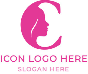 Feminine Silhouette in Magenta