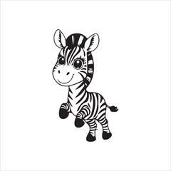 zebra vector illustration