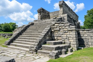A medieval plague fort, with tattered banners and an eerie silence, the remnants of a forgotten war