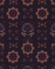 Elegant Seamless Pattern Background Design