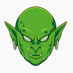 the green goblin head cartoon