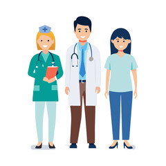 Healthcare Worker Team Icon