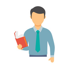 Teacher Character Icon