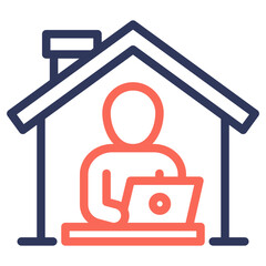 Work From Home Icon