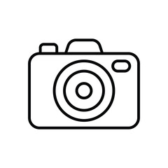 Camera icon vector stock illustration