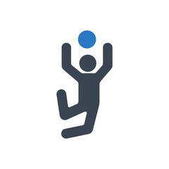 Volleyball Player Icon
