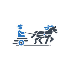 Horse Cart Riding icon