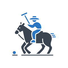 Polo Player Icon