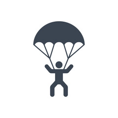 Parachuting Icon