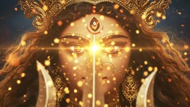 Hindu Goddess Durga Mata, Navratri	