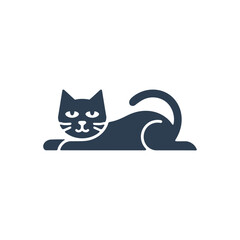 Relaxing Cat Icon