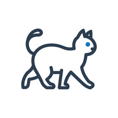 Walking Cat Icon