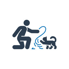 Cat Playing with String Icon