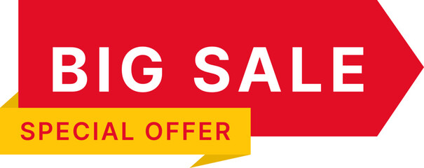 Big sale label 
