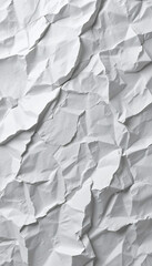 Fototapeta premium Crumpled Paper Texture Dramatic Light Abstract Background. AI Generated