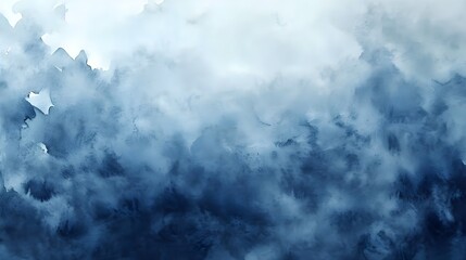 Fototapeta premium Abstract Blue Watercolor Texture Background - Abstract backgrounds